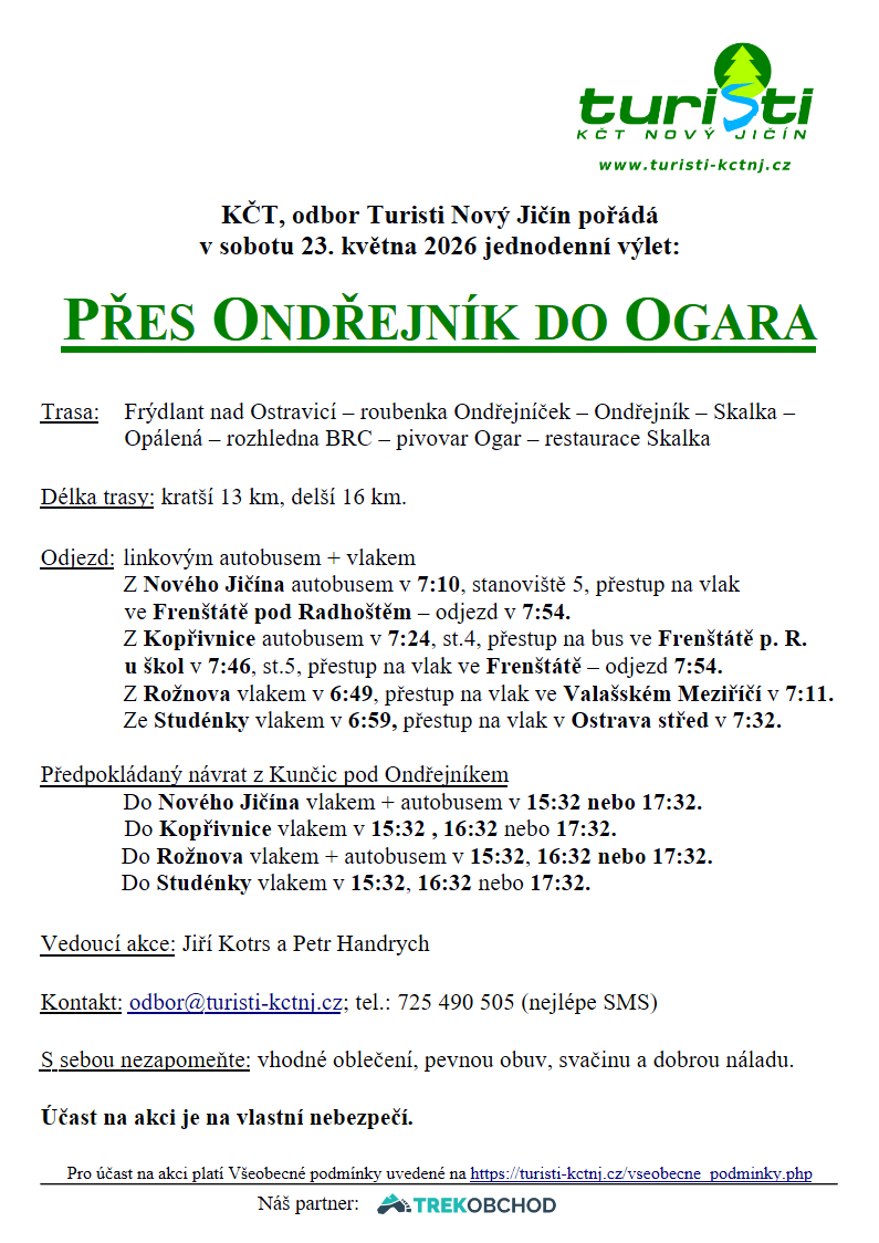 Ondřejník plakátek